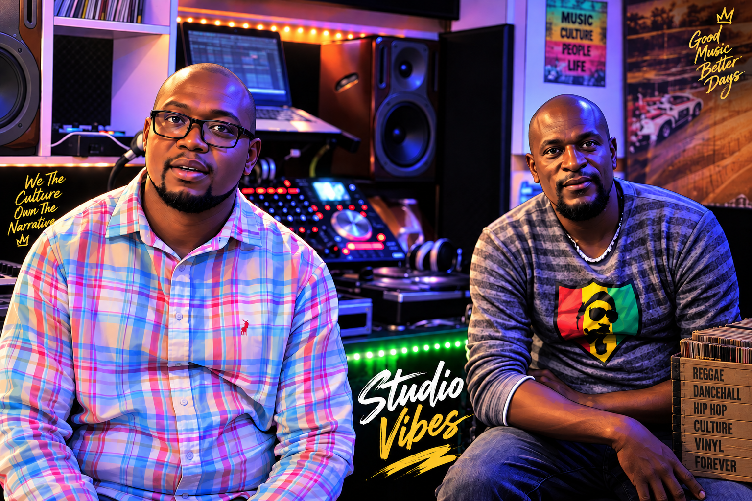 Lion Paw International in the studio — Studio Vibes